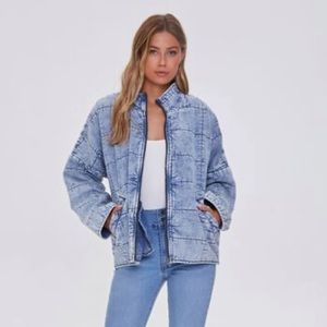 NWT F21 Quilted Jacket